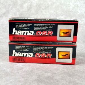 Hama DSR Plastic Slide Mounts 1.6mm Glassless for LKM Magazines Made in Germany